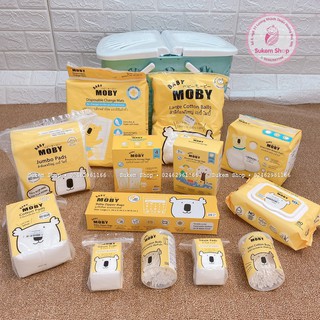 Gạc rơ lưỡi baby moby/ gạc rơ lưỡi cho bé vệ sinh răng miệng 100% sợi bông cotton