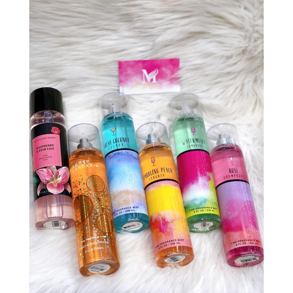 Xịt thơm Body Mist BBW Fullsz