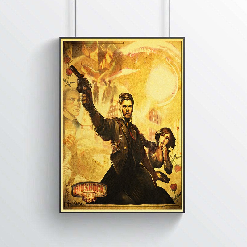 Poster Game Bioshock Dán Tường Trang Trí