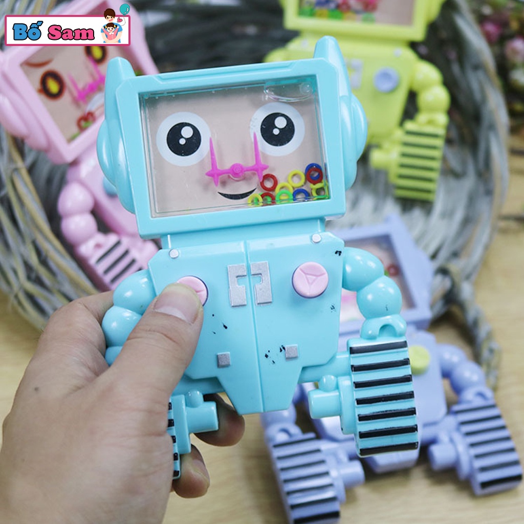 Người máy bắn vòng nước huyền thoại, trò chơi vui nhộn dành cho bé Shop Bố Sam