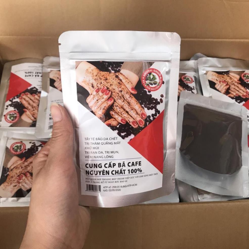 Bã Cafe Tắm Trắng, Tẩy Da Chết Siêu Mịn