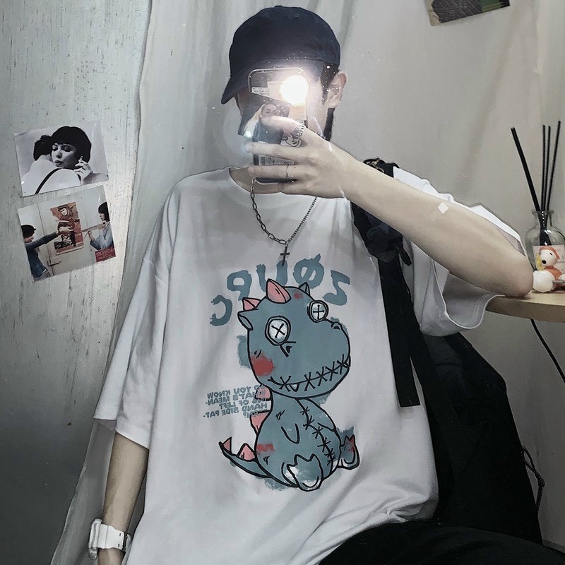 Ao Thun Tay Lỡ Nam Nữ OVERSIZE 40-70kg | BigBuy360 - bigbuy360.vn