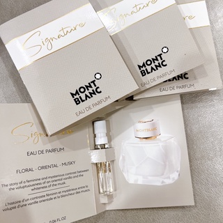 Vial nước hoa nữ mont blanc signature