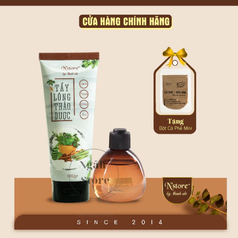 [COMBO] Kem Tẩy Lông + Mỡ Trăn N'Store, Triệt Lông An Toàn Sau 5 Phút | BigBuy360 - bigbuy360.vn