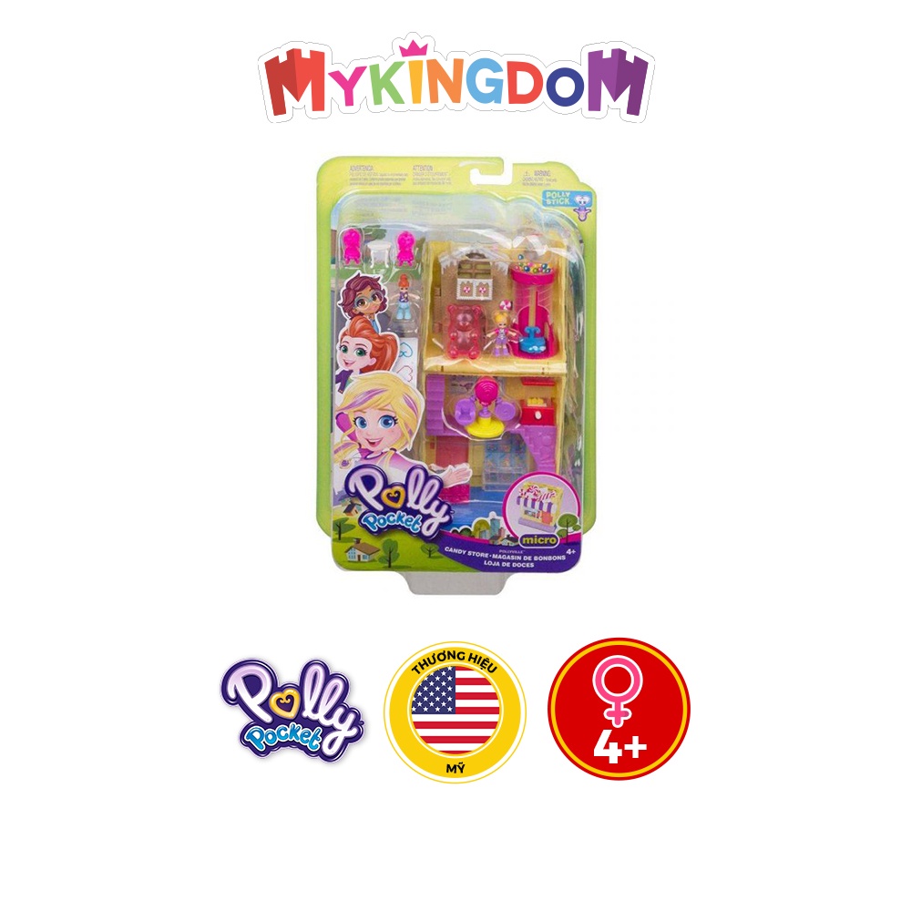 Đồ Chơi Cửa hàng kẹo ngọt ở Pollyville Polly Pocket GKL57/GGC29