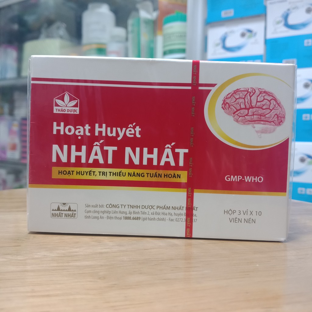 HOẠT HUYẾT NHẤT NHẤT HỘP 30 VIÊN