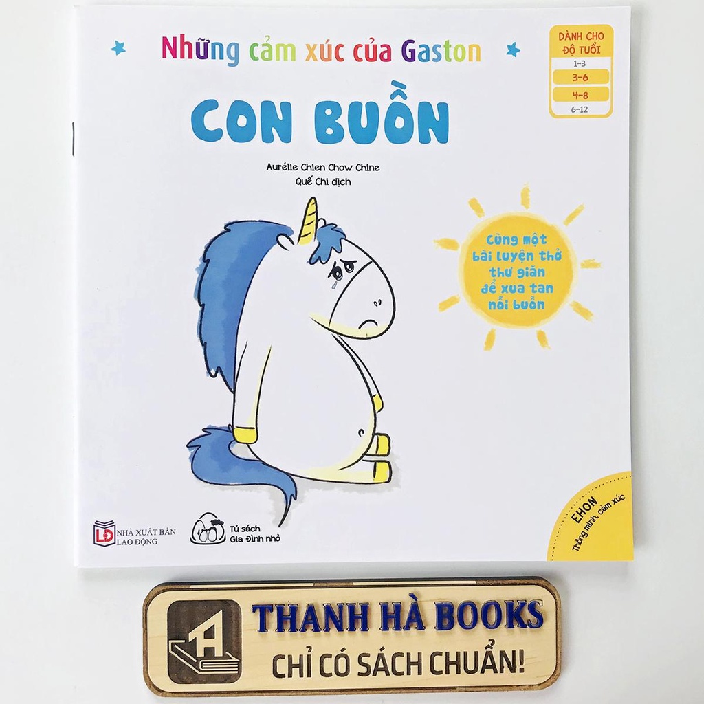Sách - Ehon Thông Minh, Cảm Xúc - Những Cảm Xúc Của Gaston