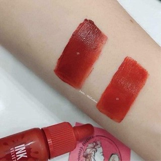 Son ink 22 cam cháy pha chút đỏ