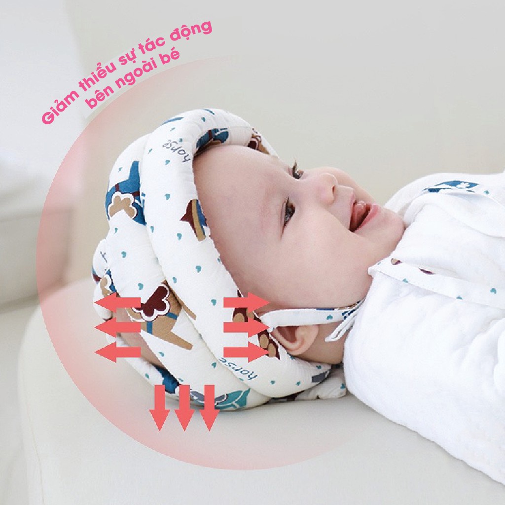 Mũ bảo hiểm cho bé tập đi và tập ngồi dùng cho trẻ từ 5-36 tháng tuổi