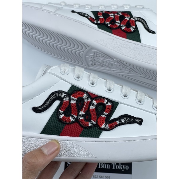 Giày Sneaker  gucci rắn vải sc kèm phụ kiện