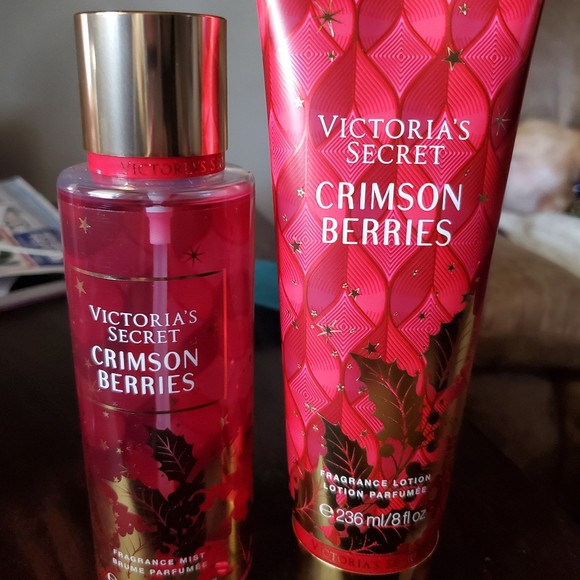 𝗕𝗢𝗗𝗬𝗠𝗜𝗦𝗧⚜️Mẫu thử xịt thơm Body Mist Victoria's Secret - Crimson Berries 250ml