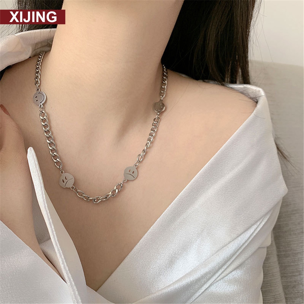 【COD】Vòng cổ/Vòng Tay Mặt Cười Thời Trang Cá Tính