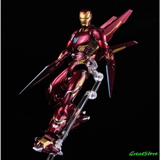 Mô hình nhân vật ironman mk50 avengers shf figma cử động được