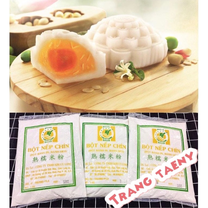 Bột nếp chín Kim Uy Long 1kg / Bột bánh dẻo, bánh in