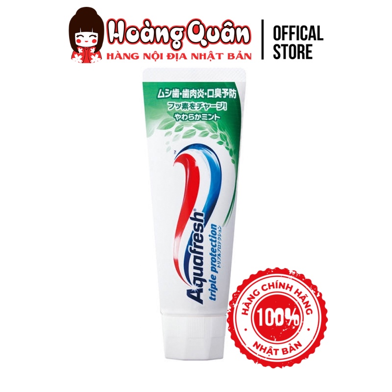 Dòng sản phẩm kem đánh răng Aquafresh 160g