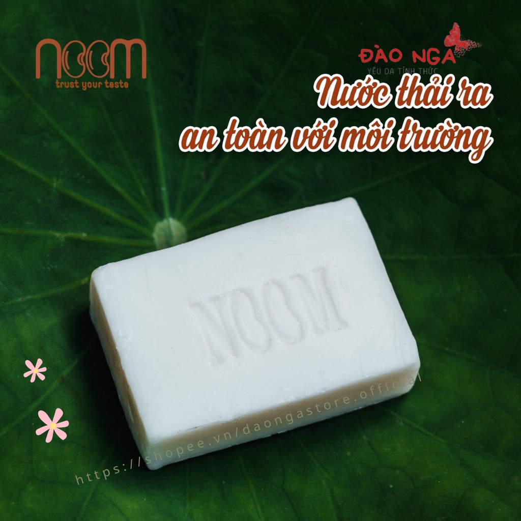 Xà bông noom mè đen/ sachi inchi đinh lăng - 100gr/ bánh ĐÀO NGA | BigBuy360 - bigbuy360.vn