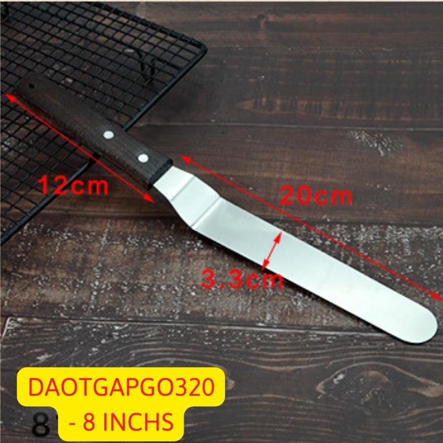 Dao chà láng THẲNG GẬP Dụng Cụ PHẾT  Làm Bánh kem sinh nhật gato cán gỗ