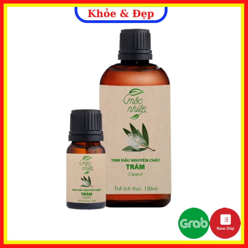 Tinh dầu nguyên chất sả chanh, quế , bạc hà, tràm gió mộc nhiên 100ml - Nguyên chất tự nhiên an toàn cho người sử dụng