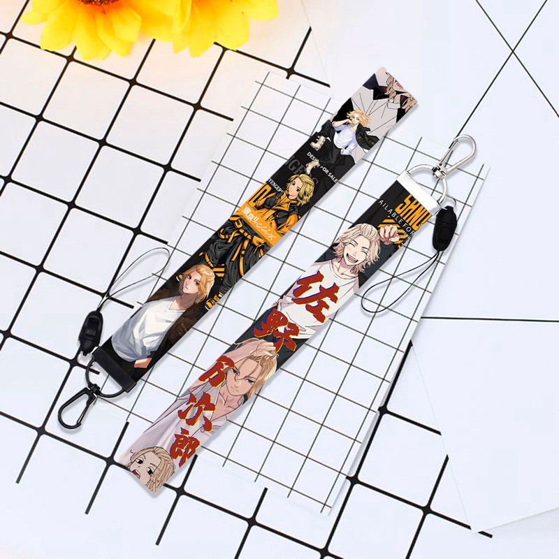 Dây Đeo Cổ Họa Tiết Hoạt Hình Tokyo Revengers Dùng Để Gắn Điện Thoại / Thẻ Id
