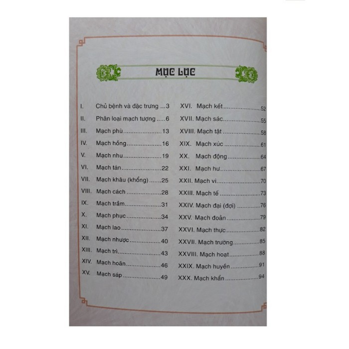 Sách - Sổ Tay Mạch Chẩn - MT
