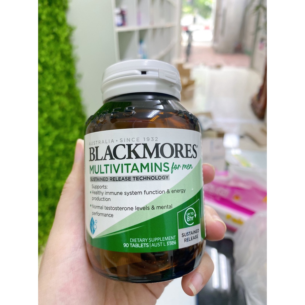 Blackmores Vitality Multi - Vitamin Nam Nữ bổ sung khoáng chất mỗi ngày Blackmore