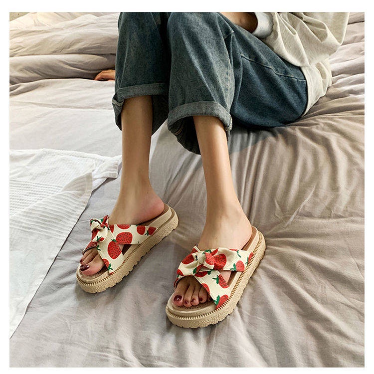 Dép Sandal Đế Dày Chống Trượt Thiết Kế Mới Thời Trang