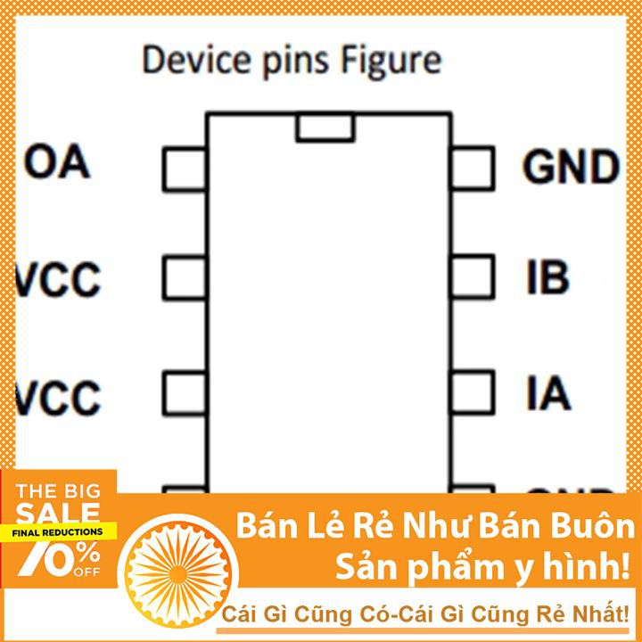 L9110 DIP8 Giá Rẻ - Linh Kiện Điện Tử TuHu