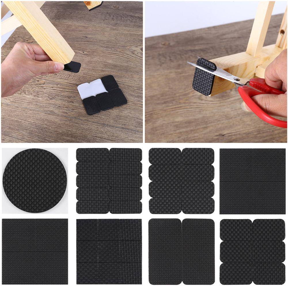 YANN1 Set 1-10 Miếng Bọc Chân Bàn Ghế Tự Dính Chống Trượt Chống Trầy Xước