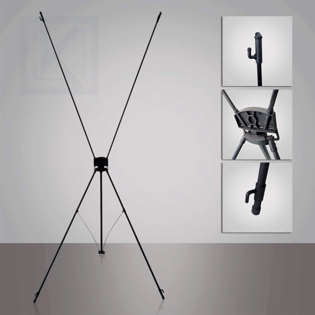 Standee nhựa 0,8 x 1,8m - Chân Chữ X