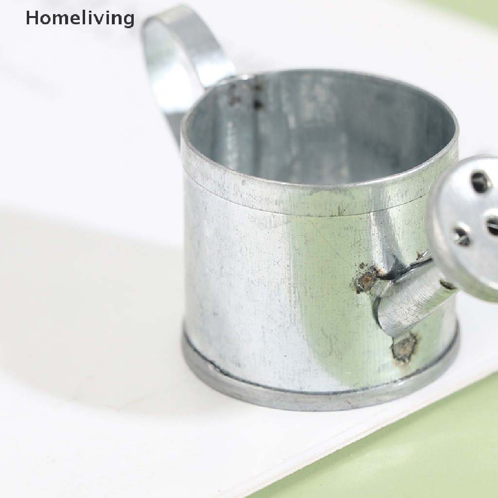 Bình Tưới Cây Mini Bằng Kim Loại Dùng Trang Trí Nhà Búp Bê