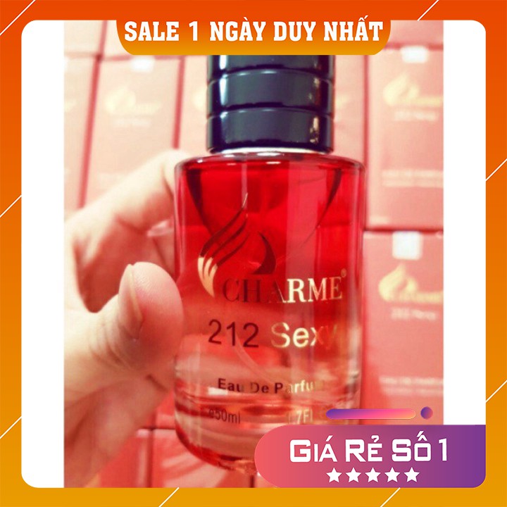 [FreeShip – hàng Auth] NƯỚC HOA CHARME 212 SEXY 50ML, NƯỚC HOA CHÍNH HÃNG