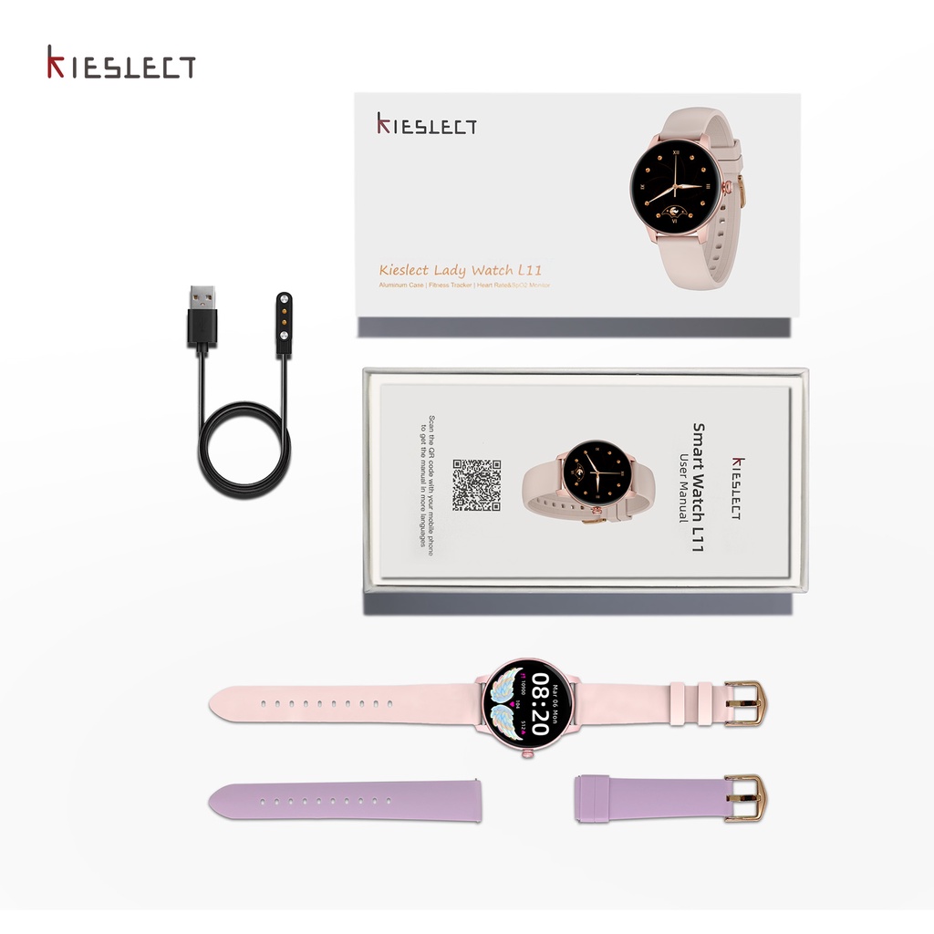 Đồng hồ thông minh Xiaomi Kieslect L11 Lady - Bản quốc tế bảo hành 12 tháng