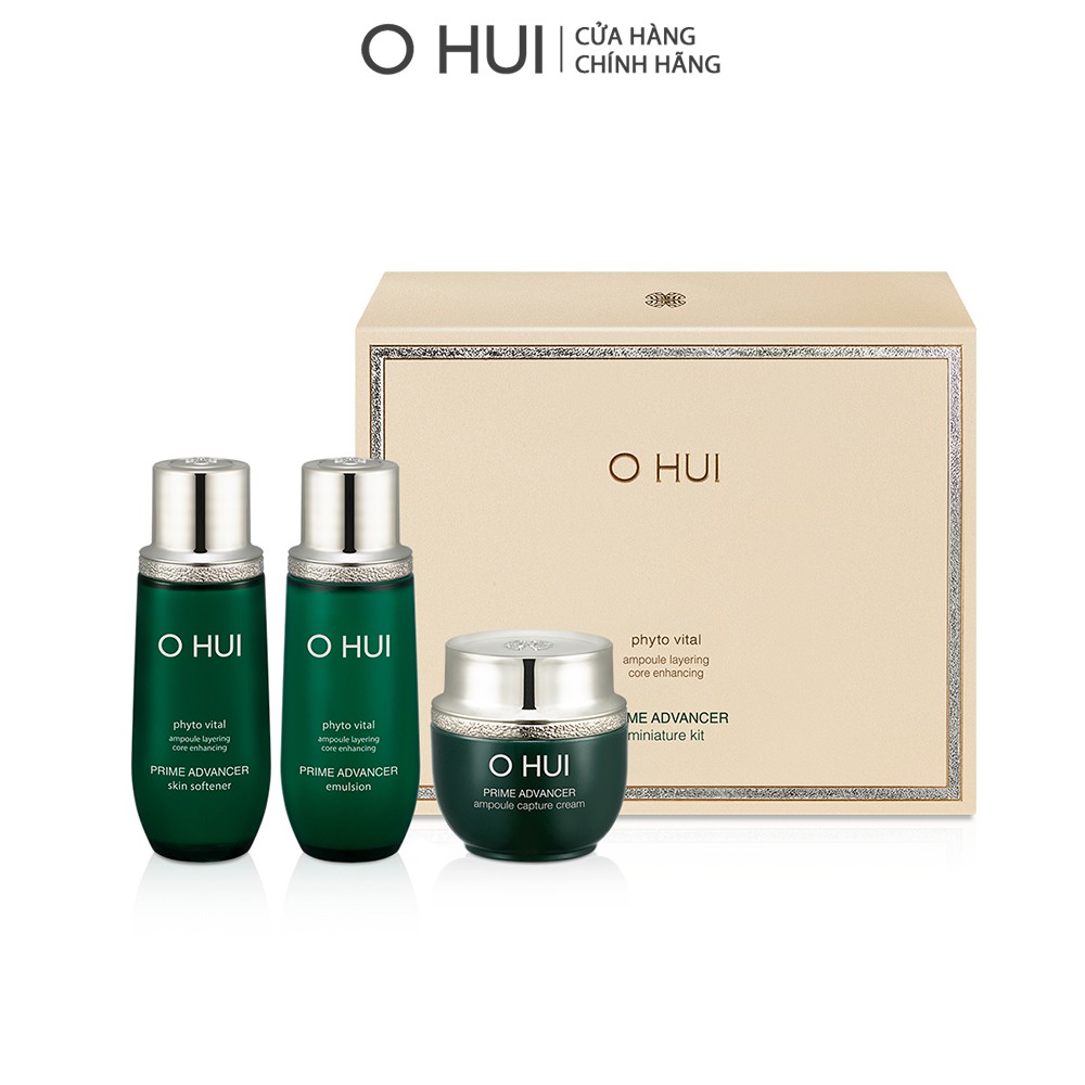 [Mã COSSANG11 giảm 10% đơn 600K] [HB Gift] Bộ chống lão hóa 3 món OHUI Prime Advancer 3pcs Set Gimmick