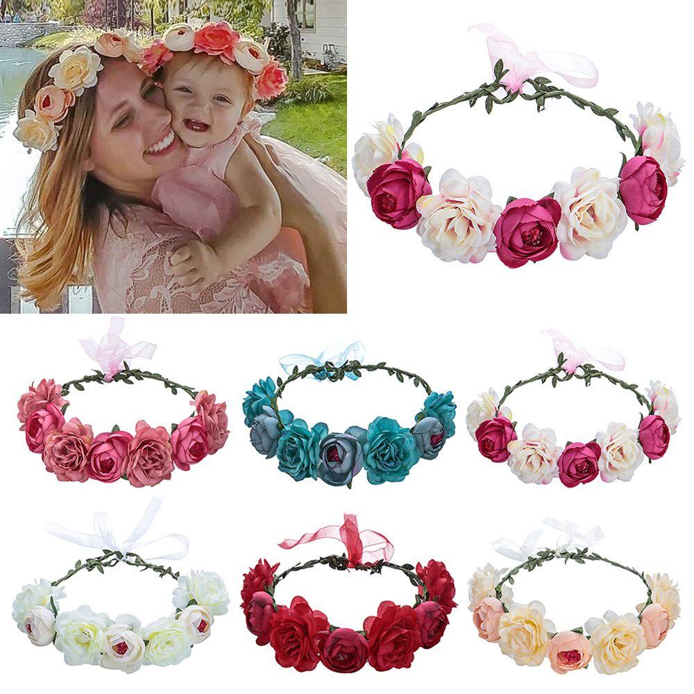 Vòng Hoa Đội Đầu Thời Trang Cho Cô Dâu