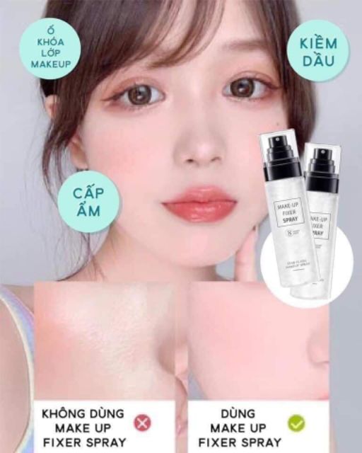 Xịt khóa trang điểm makeup Fixer Spray