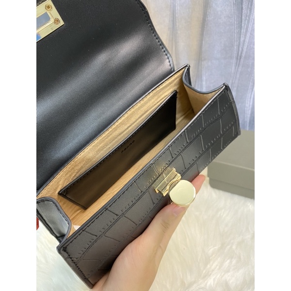 Túi đeo chéo có quai cầm P size 18cm mix nơ cực xinh
