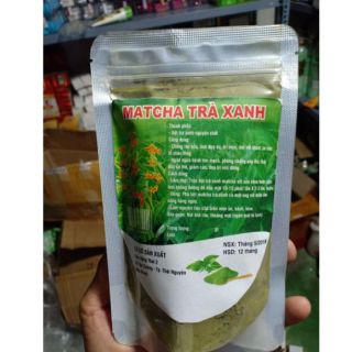 Bột trà xanh Nguyên Chất 100% 100 gram