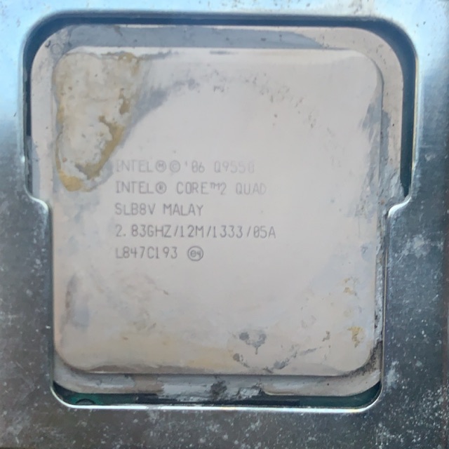 Cpu Intel core 2 Quad Q9550 kèm Fan zin