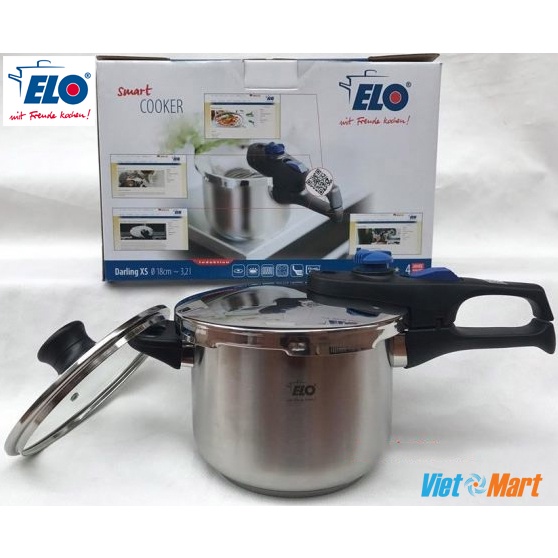 Nồi áp suất Elo Praktika XS Darling 3,2L Ninh Hầm Nấu Đa Năng Cực Nhanh
