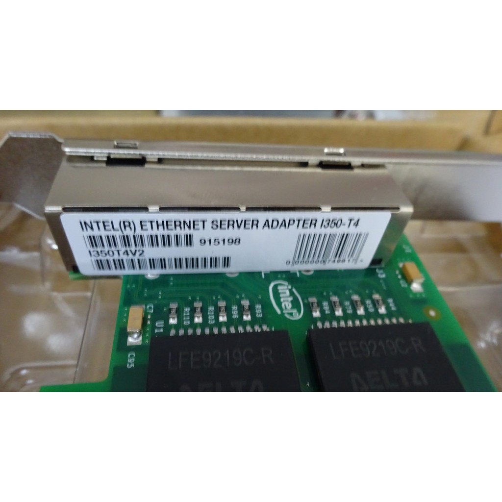 Card mạng Intel Ethernet Server Adapter I350-T4 V2 X4 I350T4V2