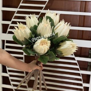 HOA HOÀNG ĐẾ CAO CẤP CAO 68CM- HOA LỤA