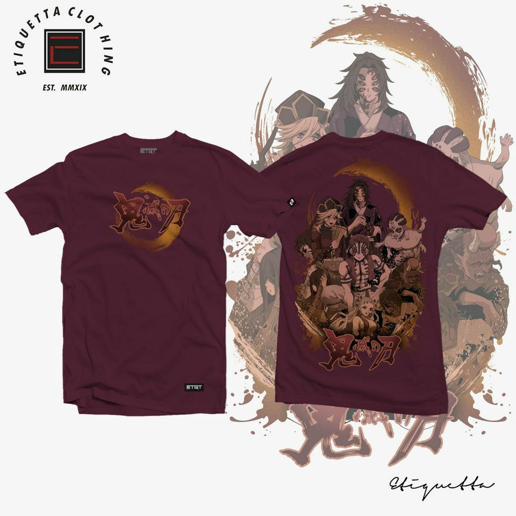 Áo Thun Tay Ngắn In Họa Tiết Hoạt Hình Demon Slayer Phong Cách Harajuku Thời Trang Cho Nam Và Nữ