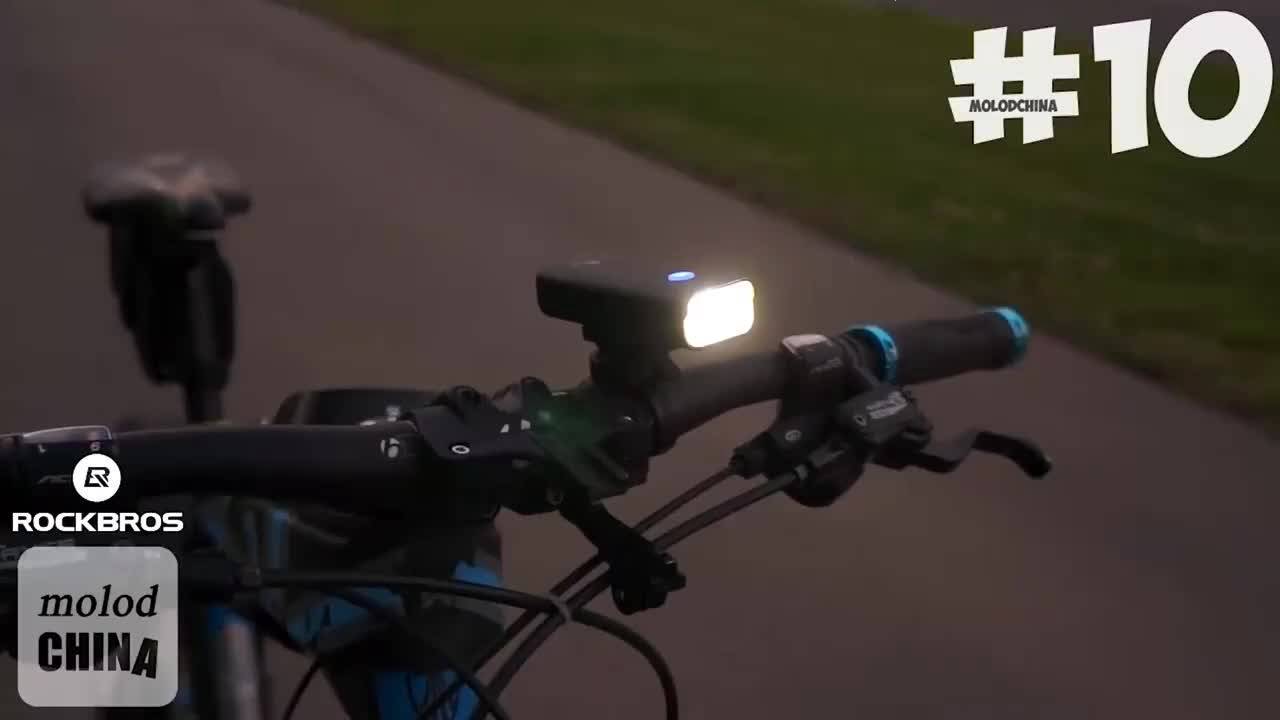 [Fulfilled by Shopee]Đèn Pha LED Cho Xe Đạp ROCKBROS Có Thể Sạc Lại Qua USB Kích Thước | BigBuy360 - bigbuy360.vn