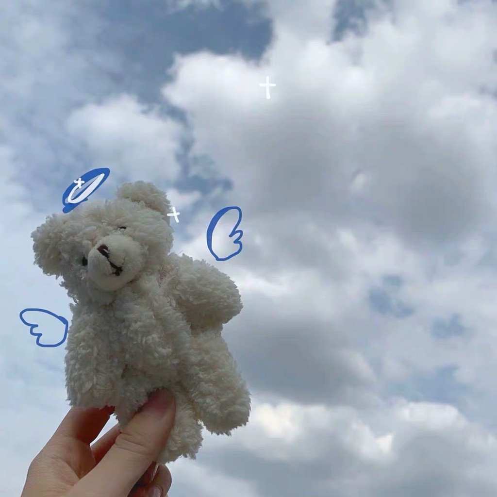 MÓC KHÓA GÁU BÔNG XÙ ULZZANG