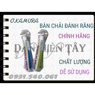 Bàn chải đánh răng lông mềm siêu sạch okamura