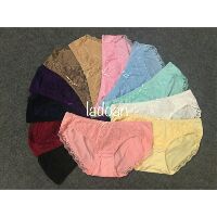 Combo 10 quần cotton phối ren
