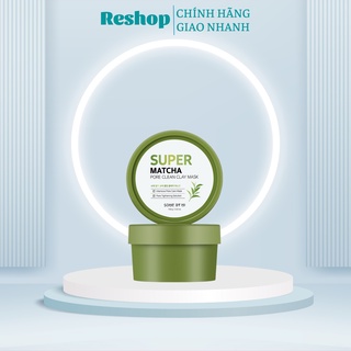 Mặt nạ Some By Mi Super Matcha Pore Clean Clay Mask làm sạch, thu nhỏ lỗ chân lông 100g