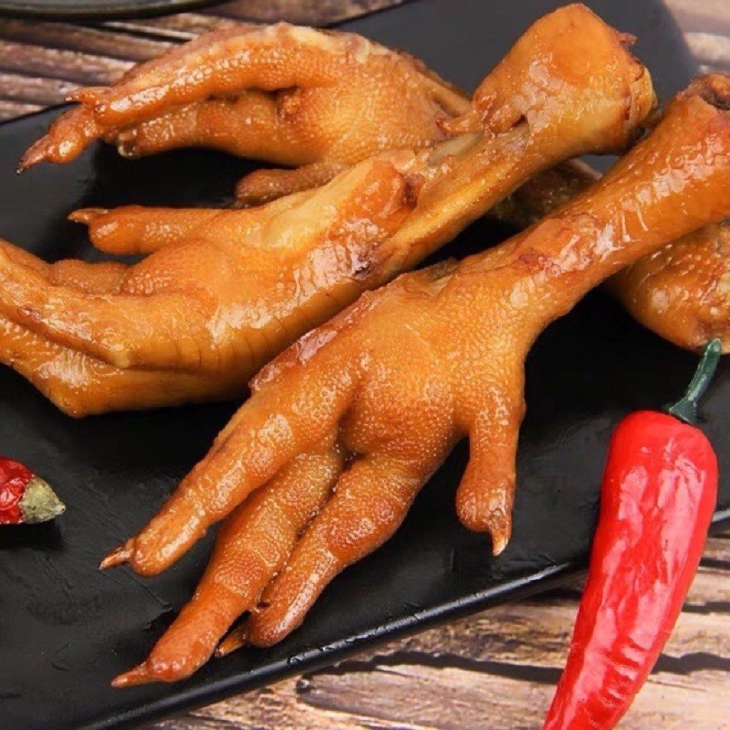 Chân gà Cay Dacheng Tứ Xuyên Đồ Ăn Vặt Trung Quốc