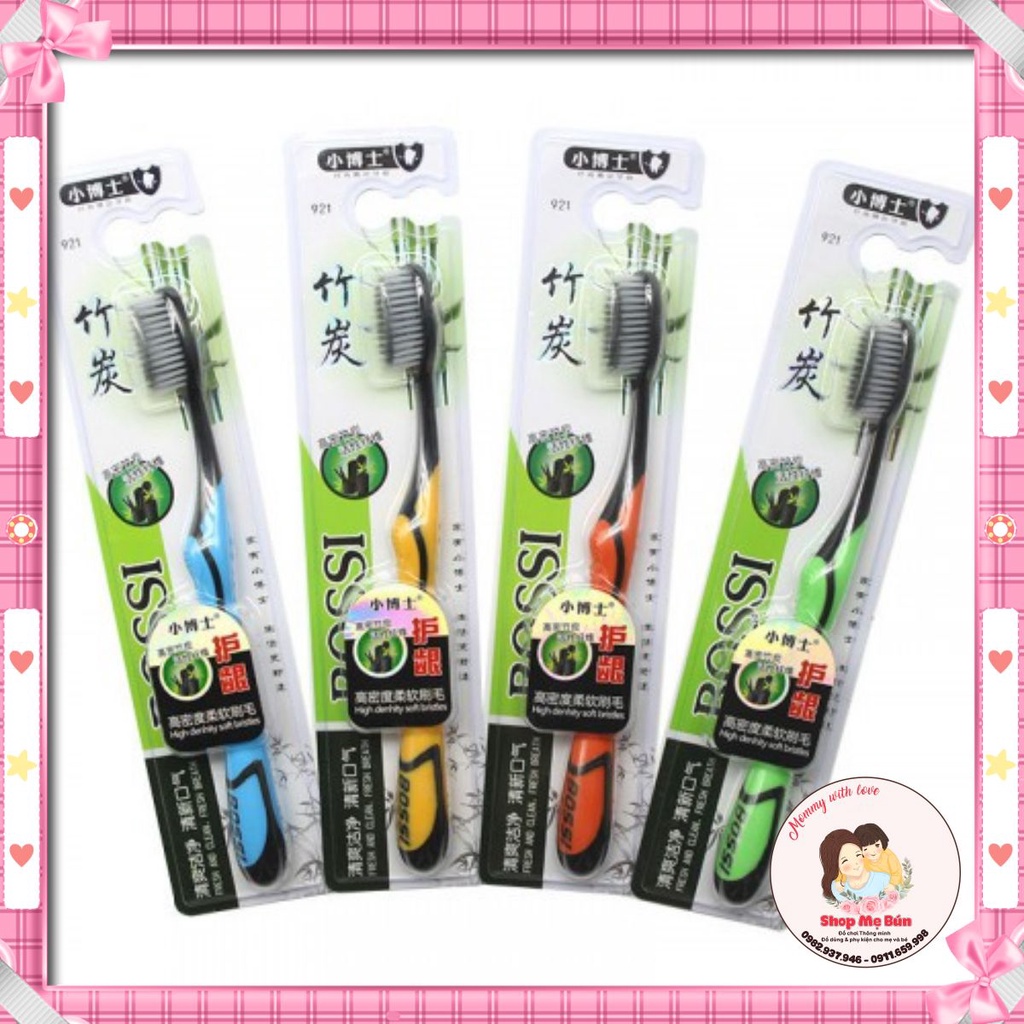 Bàn Chải Than Tre Hàn Quốc Bossi