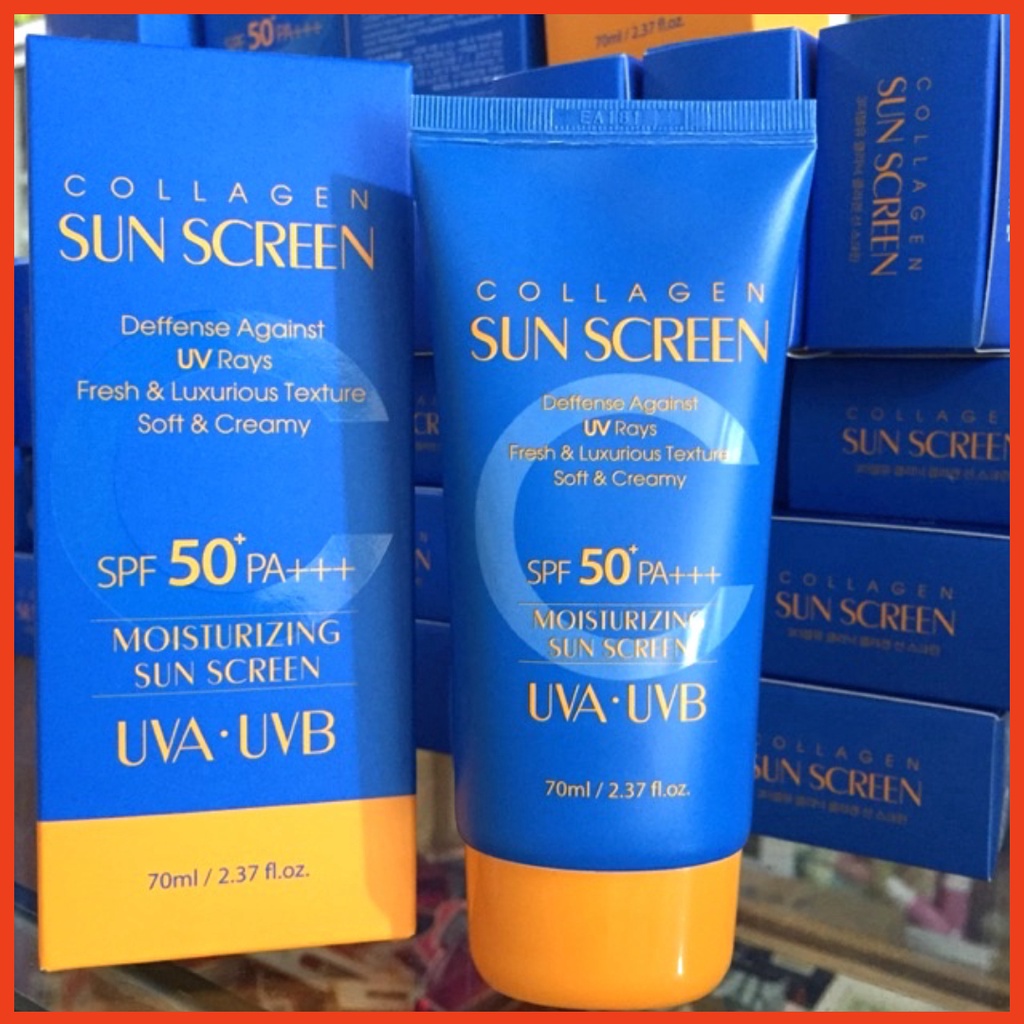 Kem Chống Nắng Và Bổ Sung Collagen 3w Clinic SPF 50+ PA+++